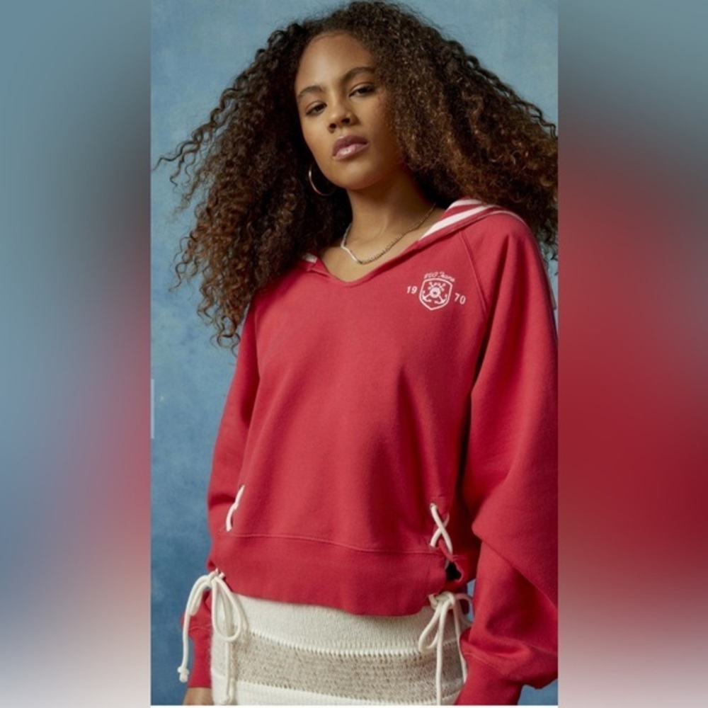 Urban Outfitters BDG Hampton Lace-Up Sweatshirt